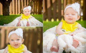 Baby Photography - 4 Months Old - Outdoor
